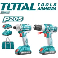 Հարվածային պտուտակահան և պտուտակադարձիչ 20 վ/2 Ա