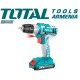 Cordless Impact wrench and Drill - Screwdriver 20 V, 2A