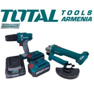 Անկյունային Հղկող Մեքենա և Գայլիկոնիչ (դռել) 20 Վ / 4 Ա