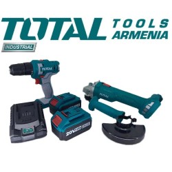 Անկյունային Հղկող Մեքենա և Գայլիկոնիչ (դռել) 20 Վ / 4 Ա