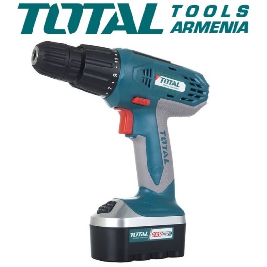 Cordless Drill - Screwdriver / 12V / 1.2A / 10Nm 