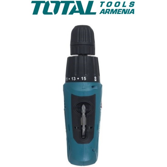 Cordless Drill - Screwdriver / 18V / 1.2A / 16Nm 