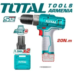 Անլար պտուտակադարձիչ (դռել) 12Վ / 1.5Աժ