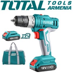 Դռել - պտուտակահան մարտկոցով 12 Վ, 1.5 Ա * ժ,  25 Նմ + 1 մարտկոց