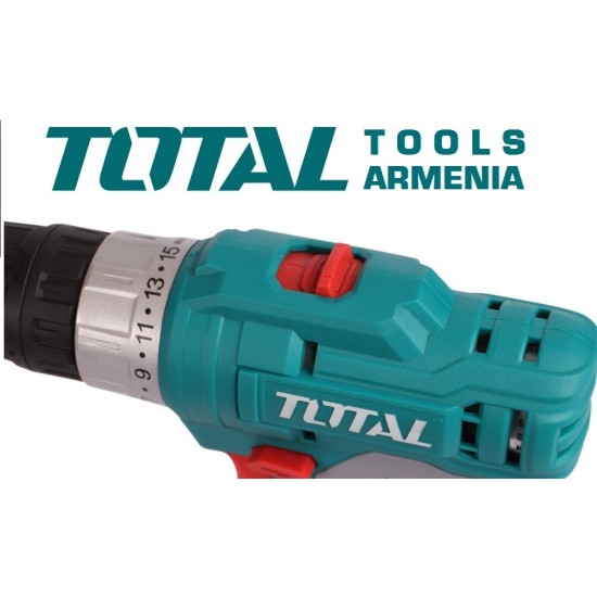 Դռել - պտուտակահան մարտկոցով 12 Վ, 1.5 Ա * ժ,  25 Նմ + 1 մարտկոց