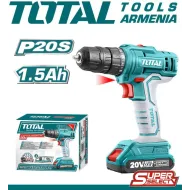 Անլար պտուտակադարձիչ 20V 1.5Ah