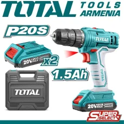 Անլար պտուտակադարձիչ 20V 1.5Ah