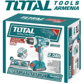 Cordless Drill - Screwdriver / 20V / 2A / 45Nm / INDUSTRIAL