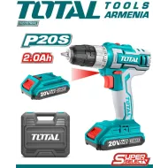 Դռել - Պտուտակահան մարտկոցով / 20Վ / 2Ա / 45 Նմ + Մարտկոց