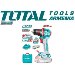 Կոմպակտ առանց խոզանակ անլար պտուտակադարձիչ 20 Վ