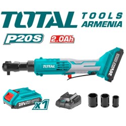 Լիթիում իոնային ճռիկ մարտկոցով 3/8" 20Վ