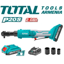 Լիթիում իոնային ճռիկ մարտկոցով 3/8" 20Վ