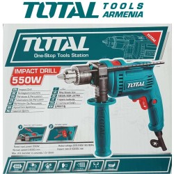 Էլեկտրական հարվածային շաղափիչ (Դռել) / 550 Վտ / 3000 պ / ր 13 մմ / 43200 հարված / րոպե