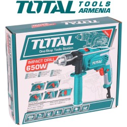 Էլեկտրական հարվածային շաղափիչ (Դռել) / 650 Վտ / 3000 պ / ր / 13 մմ / 48000 հարված / րոպե