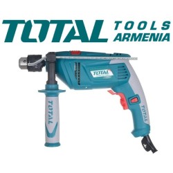 Էլեկտրական հարվածային շաղափիչ (Դռել) / 750 Վտ / 3000 պ / ր / 13 մմ / 48000 հարված / րոպե