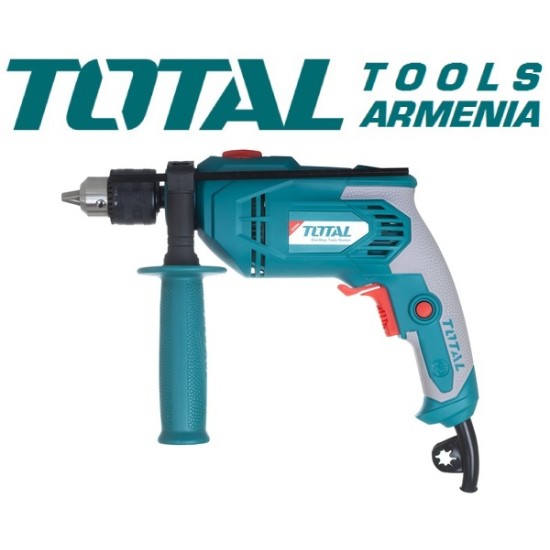 Էլեկտրական հարվածային շաղափիչ (Դռել) / 650 Վտ / 3000 պ / ր / 13 մմ / 48000 հարված / րոպե