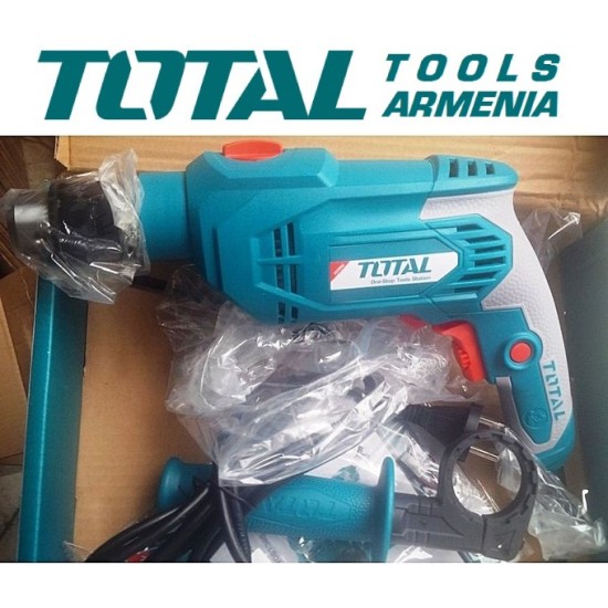 Electric Impact Drill /  750 W / 0–3000 rpm / 13 mm / 48000 bpm