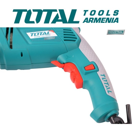 Electric Impact Drill /  1010 W / 0–2800 rpm / 13 mm / 44800 bpm / INDUSTRIAL