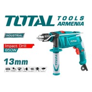 Էլեկտրական հարվածային շաղափիչ (Դռել) / 850 Վտ / 2700 պ / ր / 13 մմ / 43200 հարված / րոպե / Արտադրական / INDUSTRIAL