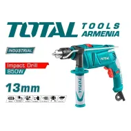 Էլեկտրական հարվածային շաղափիչ (Դռել) / 850 Վտ / 2700 պ / ր / 13 մմ / 43200 հարված / րոպե / Արտադրական / INDUSTRIAL