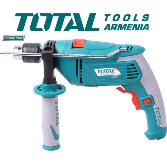 Electric Impact Drill/850 W/0–2700 rpm/13 mm/43200 bpm/INDUSTRIAL