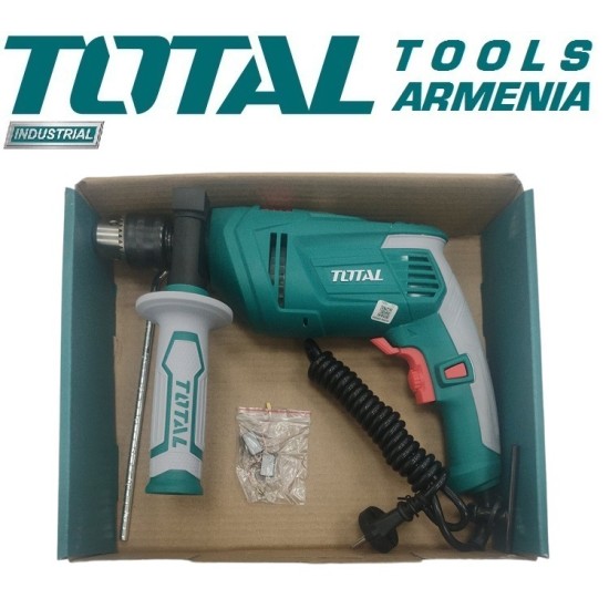Electric Impact Drill/850 W/0–2700 rpm/13 mm/43200 bpm/INDUSTRIAL