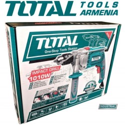 Էլեկտրական հարվածային շաղափիչ (Դռել) / 1010 Վտ / 2800 պտ.ր / 13 մմ / 44800 հ.ր / Արտադրական / INDUSTRIAL