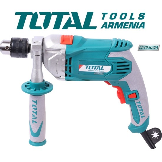 Electric Impact Drill /  1010 W / 0–2800 rpm / 13 mm / 44800 bpm / INDUSTRIAL