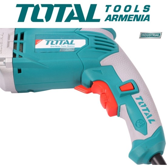 Electric Impact Drill /  1010 W / 0–2800 rpm / 13 mm / 44800 bpm / INDUSTRIAL