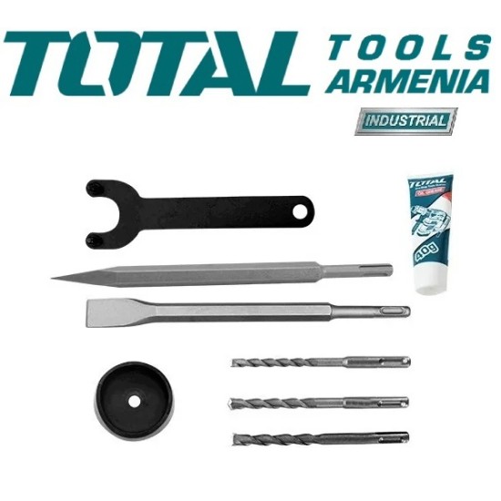 Էլեկտրական հորատիչ (Պերֆերատոր) / SDS Plus / 1500Վատտ / 5,5ջոուլ / Մետաղյա ծածկ / 4 գործառույթ / Արտադրական / INDUSTRIAL