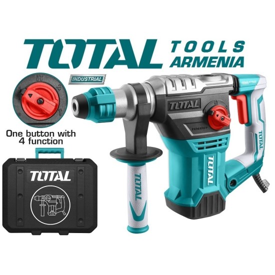 Էլեկտրական հորատիչ (Պերֆերատոր) / SDS Plus / 1500Վատտ / 5,5ջոուլ / Մետաղյա ծածկ / 4 գործառույթ / Արտադրական / INDUSTRIAL