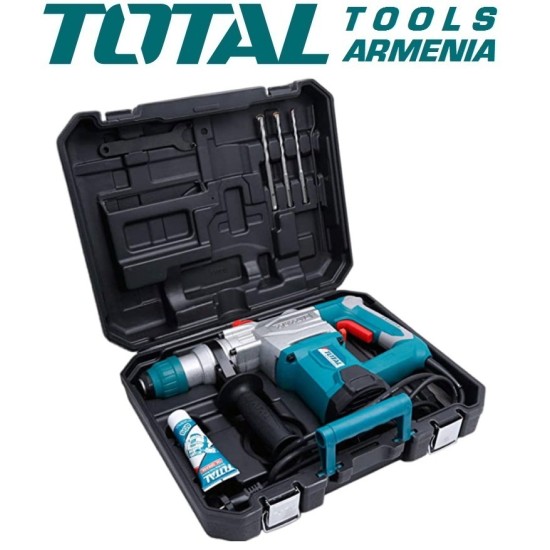 Electric Rotary Hammer/SDS Plus/1500 W/5,5 J/Metal cover
