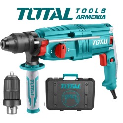 Էլեկտրական հորատիչ (Պերֆերատոր)  / SDS Plus / 800 Վատտ / 2,5 ջոուլ /  + Արագսեղմվող պատրոն 13 մմ