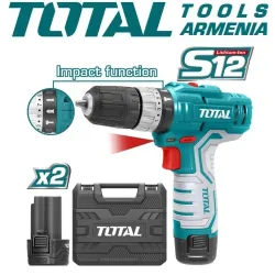 Հարվածային գայլիկոնիչ (դռել) - պտուտակիչ մարտկոցով /S-12Վ / 1.5Ա / 20 Նմ / +1 Մարտկոց