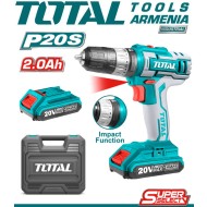 Անլար հարվածային պտուտակադարձիչ 20V 2Ah