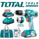 Cordless Impact Drill- Screwdriver / 20V / 2A / 45Nm /+1 Battery 