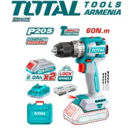 Լիթիում-իոնային հարվածային կոմպակտ անխոզանակ գայլիկոնիչ (դռել) 20Վ