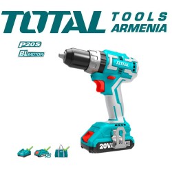 Հարվածային գայլիկոնիչ (դռել) - պտուտակահան մարտկոցով / 20Վ / 2Ա / 60 Նմ / + 2 Մարտկոց