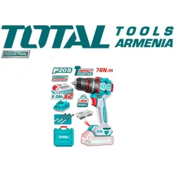 Կոմպակտ առանց խոզանակ անլար հարվածային պտուտակադարձիչ 20 Վ