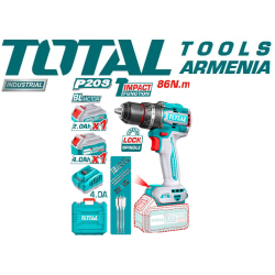 Կոմպակտ առանց խոզանակ անլար հարվածային պտուտակադարձիչ 20 Վ