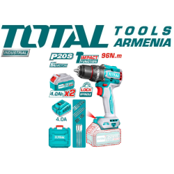 Կոմպակտ առանց խոզանակ անլար հարվածային պտուտակադարձիչ 20 Վ