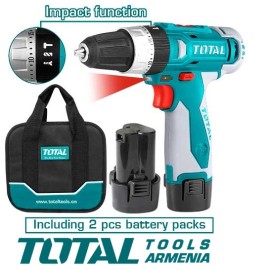 Cordless Impact Drill- Screwdriver 12V/1,5A/20Nm +1 battery