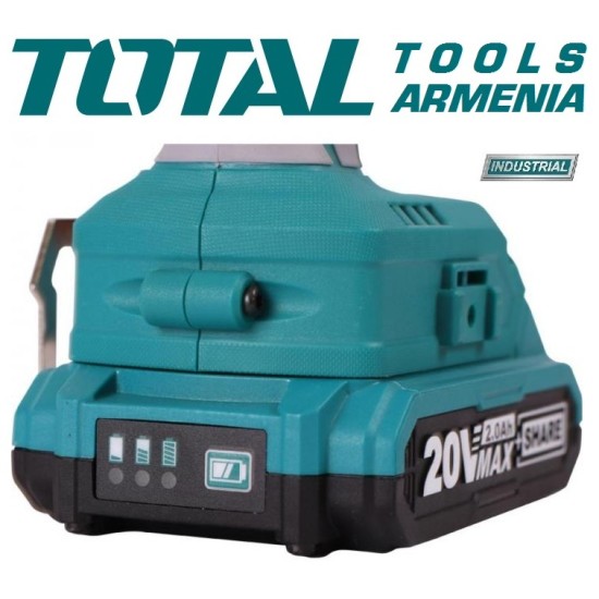 Հարվածային պտուտակահան մարտկոցով 20 Վ/2Ա/170 Նմ /+ 1 մարտկոց / Արտադրական (INDUSTRIAL)