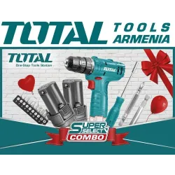 Անլար պտուտակադարձիչ (դռել) 12Վ կոմպլեկտ