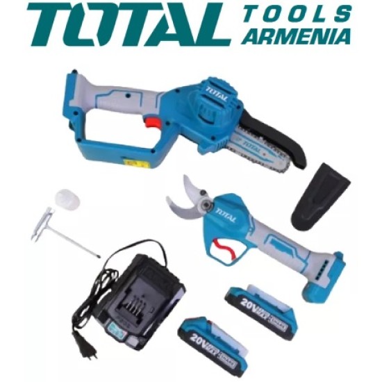 Pruning shears and mini saw 20 V set