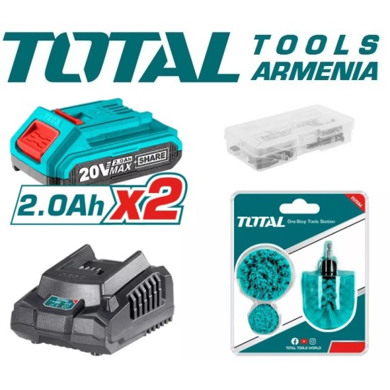 Լիթիում-իոնային մարտկոցային հավաքածու 2հատ