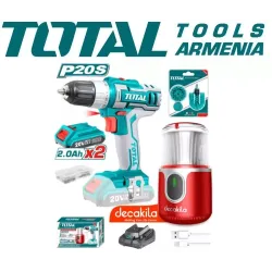 Լիթիում-իոնային մարտկոցային հավաքածու 2հատ