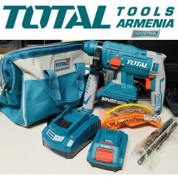 Հորատիչ (Պերֆերատոր) մարտկոցով / Անխոզանակ Շարժիչ / 20Վ /4Ա / 1.7 ջոուլ / Արտադրական / INDUSTRIAL