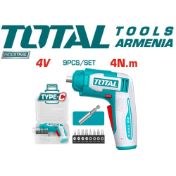 Պտուտակահան մարտկոցով 4 Վ/4 Նմ