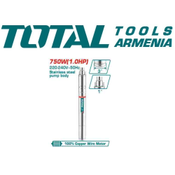 3 դյույմ պտուտակային պոմպ 750 Վ